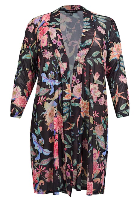 Strickjacke mit Langarm