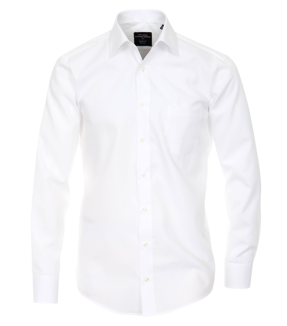 CASAMODA Businesshemd uni Modern Fit