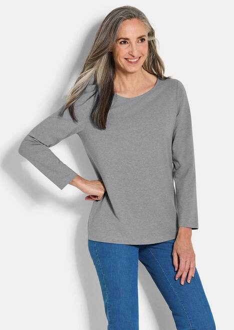 Langarm 3er-Baumwollshirt-Set