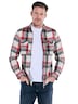 engbers Herren Overshirt kariert , Rot