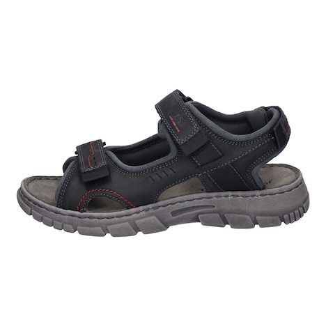 Herren Sandale Brendan 04, schwarz-kombi