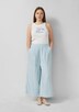 Culotte aus Leinemix