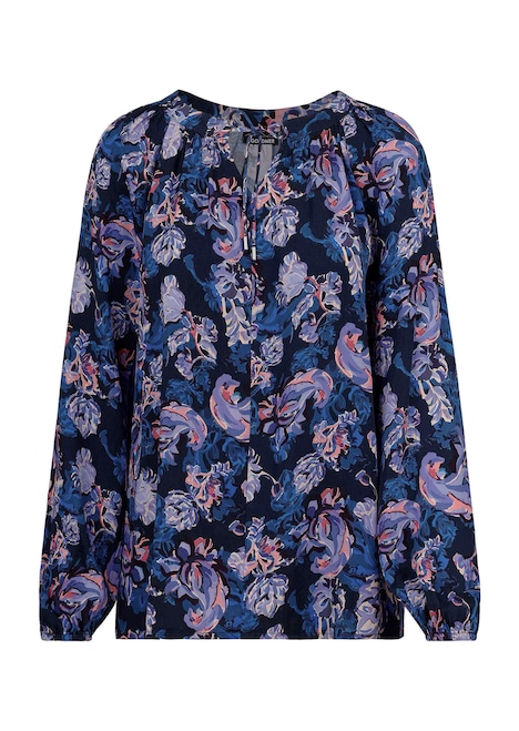 Blouse met bloemenprint