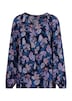 Blouse met bloemenprint
