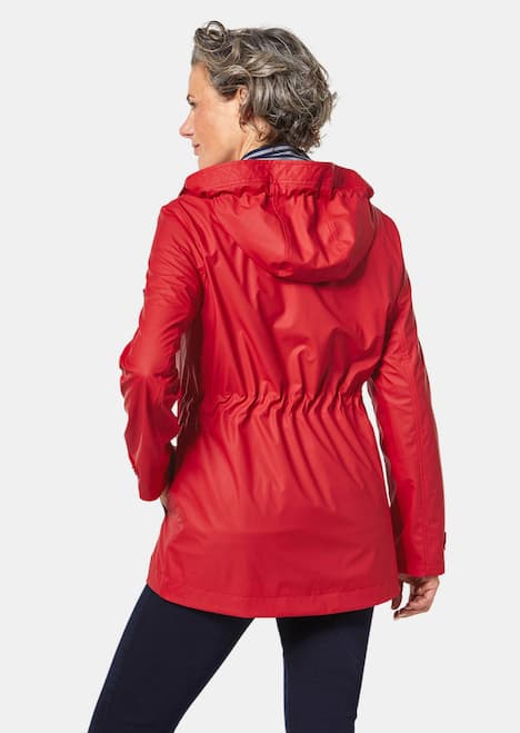 GOLDNER Regenjack Functionele regenjas met jersey voering