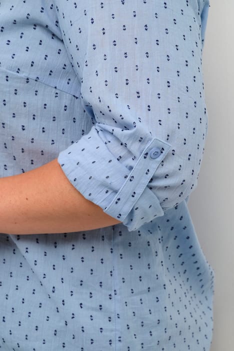 Langarm-Bluse Regular fit