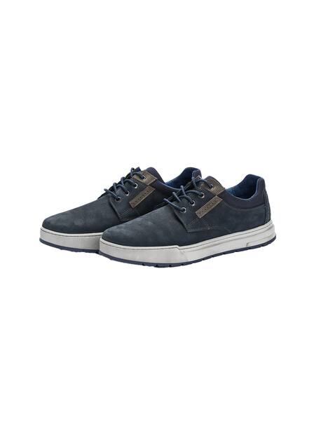 engbers Herren Sneaker aus Leder , Marineblau