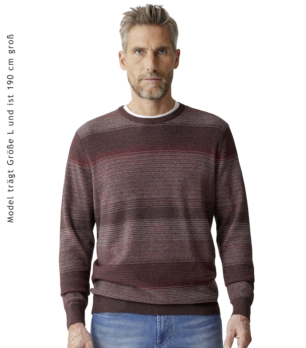 Pullover gestreift