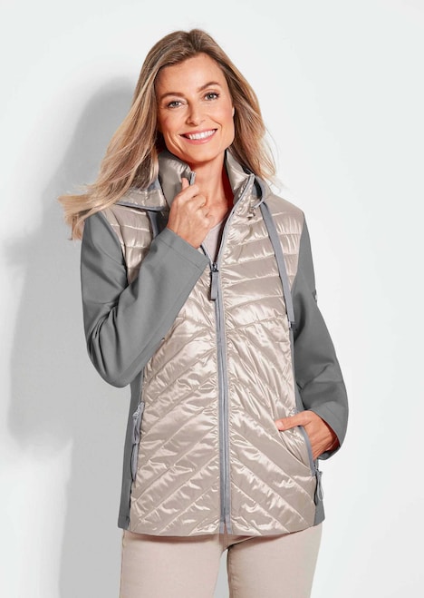 Jacke mit Stehkragen