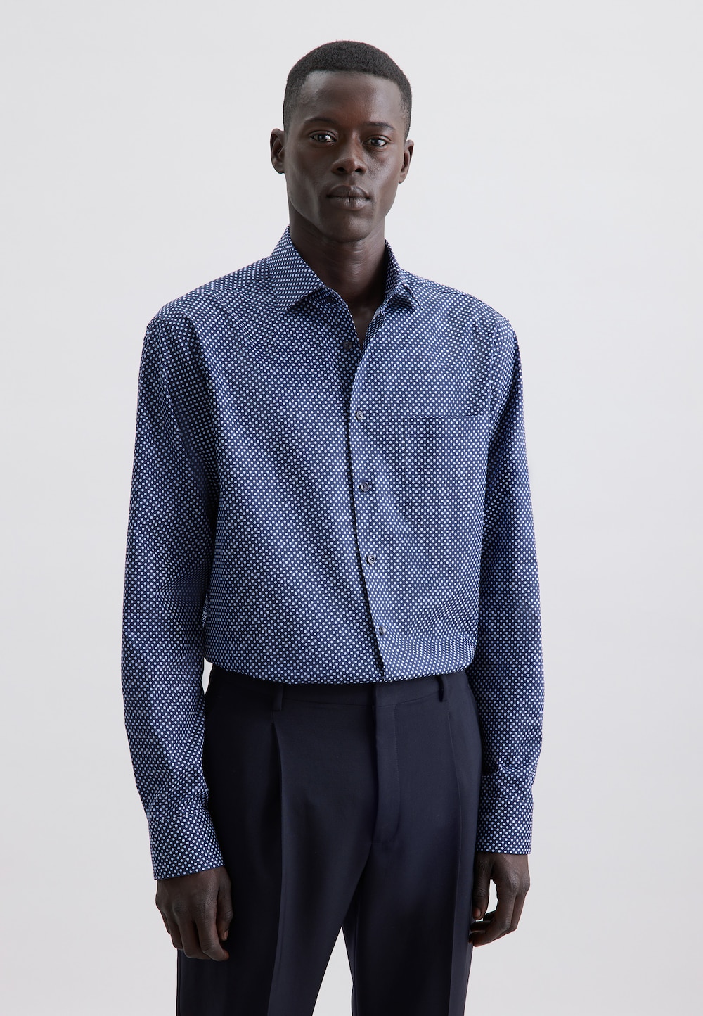 Herren Business Hemd - Druck