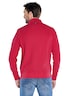 engbers Herren Sweatshirt strukturiert , Rot