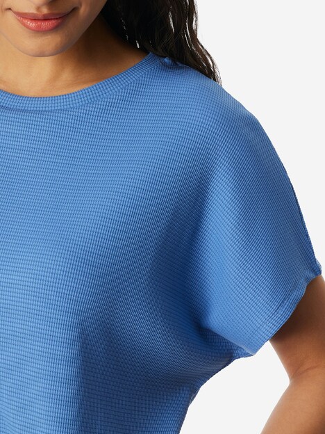 Schiesser Damen Pyjama Casual Feel aqua