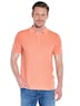 Herren Modisches Strick-Polo , Orange