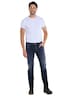 Herren Jeans 5-Pocket Superstretch , Saphirblau