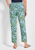 Florale Schlupfhose SARA grün