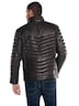 engbers Herren Lederjacke regular , Dunkelbraun