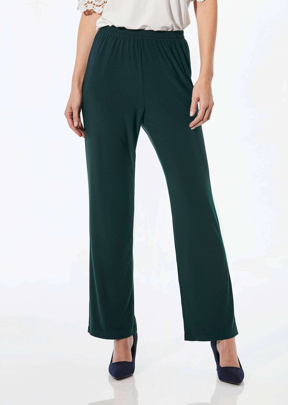 Bequeme Slinky-Hose mit Schlupfbund