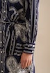 Damen Kleid - Tuchprint
