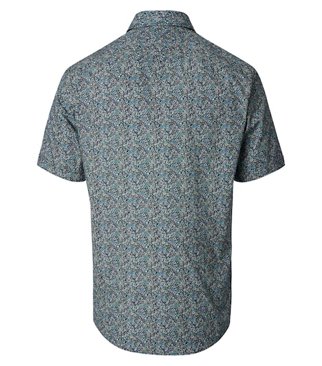 Freizeithemd Kurzarm Print Casual Fit
