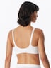 Schiesser Damen Bügelloser BH mit herausnehmbaren Pads - Classic Seamless - weiss