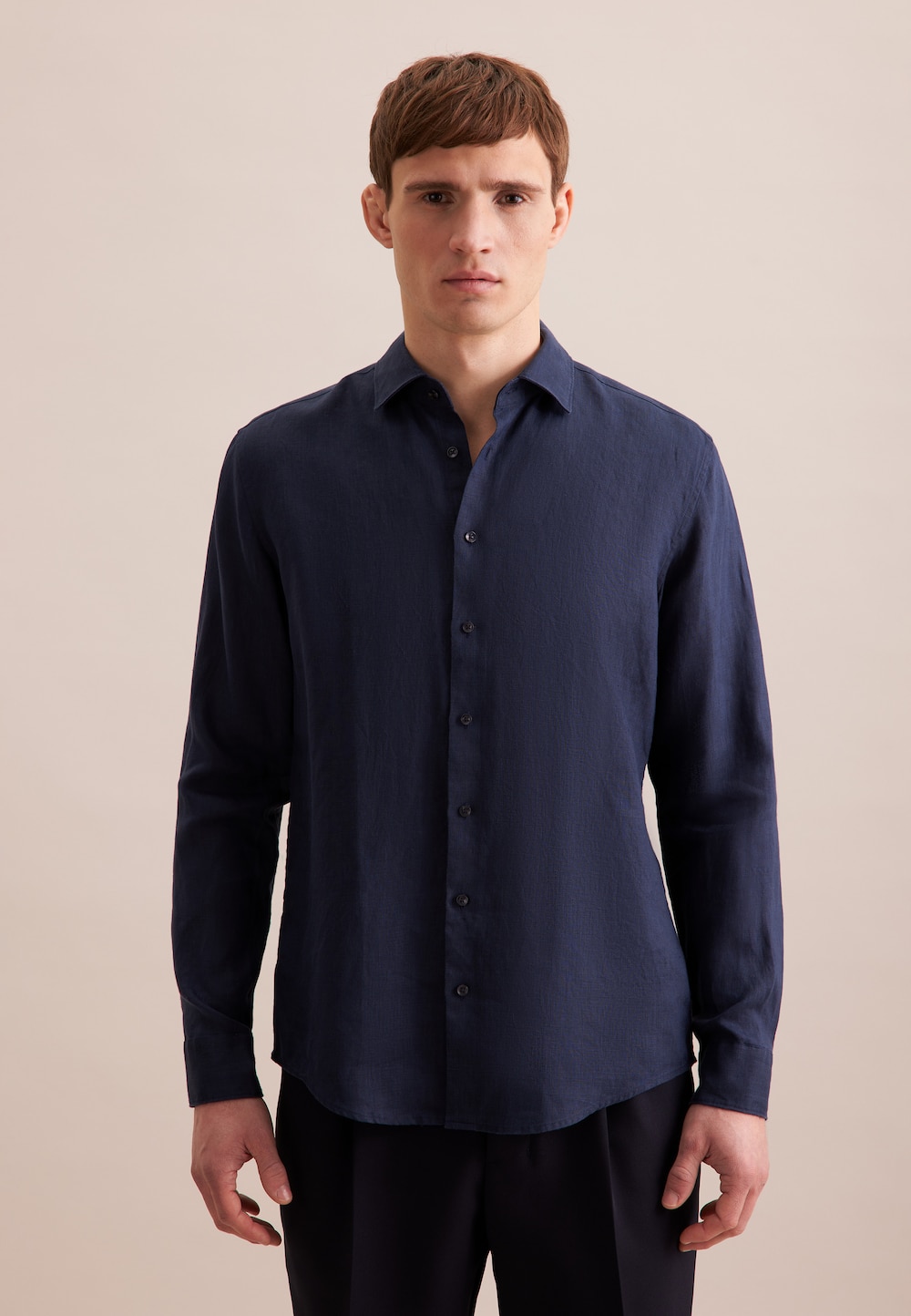 Herren Business Hemd - Uni