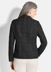 GOLDNER Blazer Jersey blazer in tweedlook
