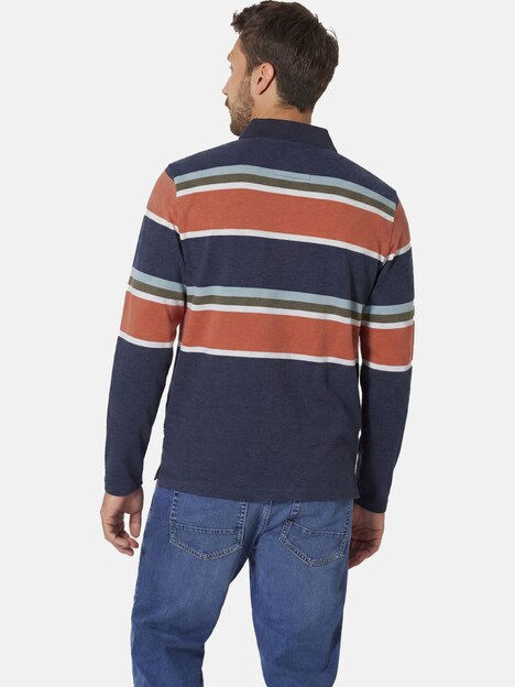 Langarm-Poloshirt OMIRI