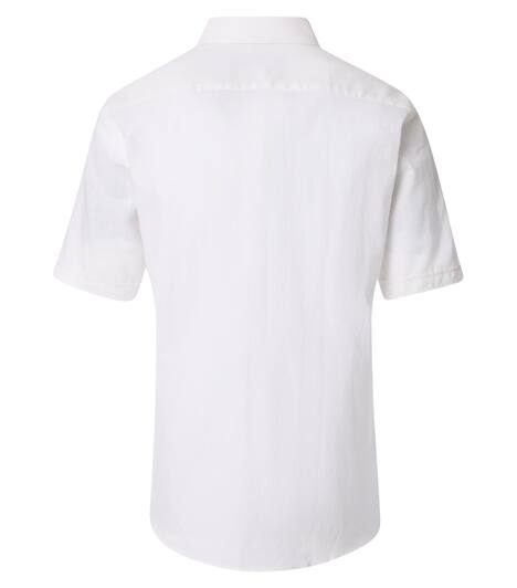 Leinenhemd uni Casual Fit