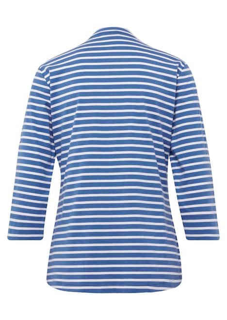 Sportives Ringelshirt in Longform