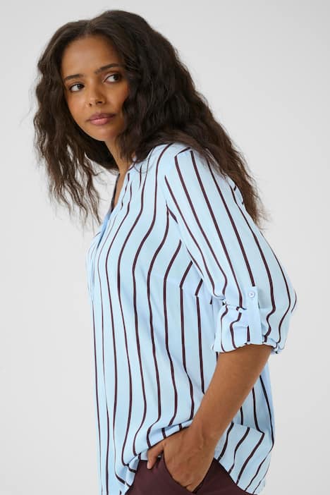 Langarm-Bluse Regular fit