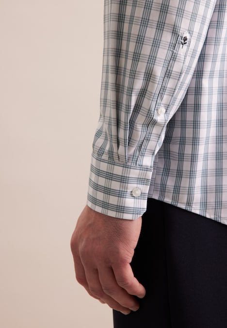 Herren Business Hemd - Karo