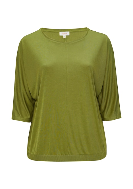 O-Shape-Shirt mit Fledermausarm