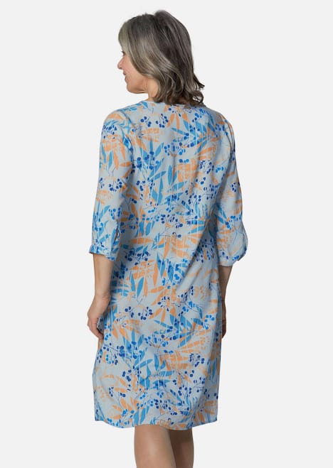 Leichtes Druckkleid aus trageangenehmer Viskose
