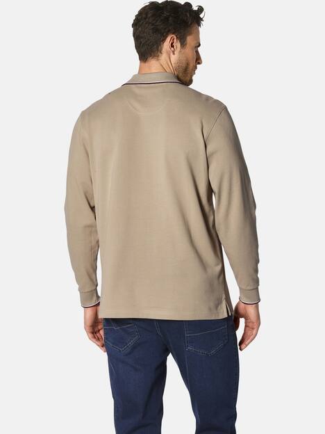 Langarm-Poloshirt MILANVETZO