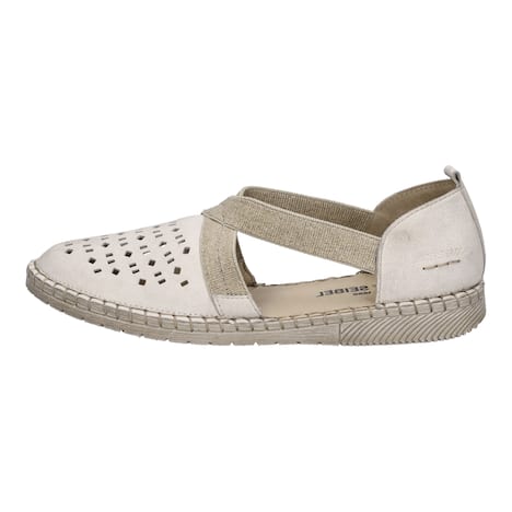 Damen Slipper Sofie 44, offwhite