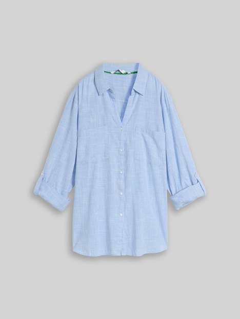 Bluse mit Brusttaschen