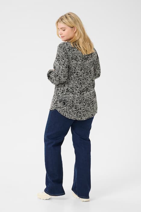 Langarm-Bluse Regular fit