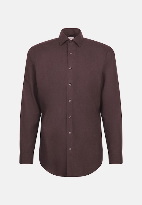 Herren Flanellhemd - Uni