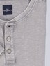 engbers Herren Henley-Shirt uni , Grau