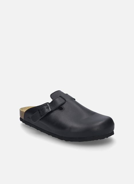 Herren Clog Josef 09, schwarz