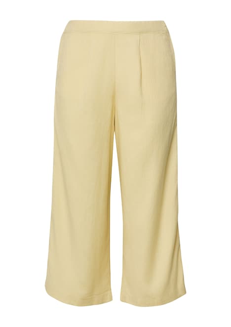 Culotte aus Leinemix