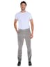 Herren Chino straight , Silbergrau