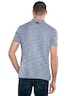 Herren Polo-Shirt meliert , Grau