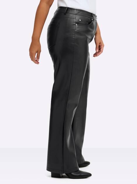 Lederimitat-Hose Uni