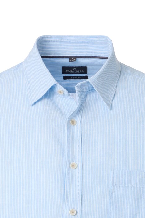 Leinenhemd gestreift Casual Fit