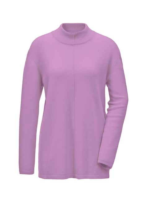 Kuschelweicher Kaschmirpullover mit Kragen