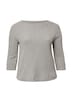 Verkürztes Struktur Shirt mit 3/4-Arm