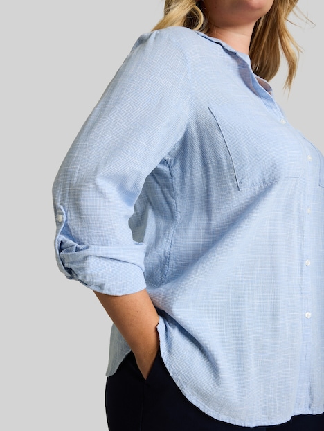 Bluse mit Brusttaschen
