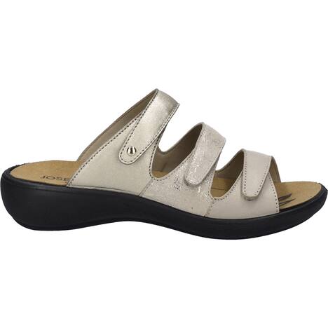Damen Sandale Ibiza 10, creme-multi