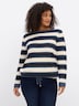Langarm-Pullover Strickpullover im Colour-Blocking Langarm